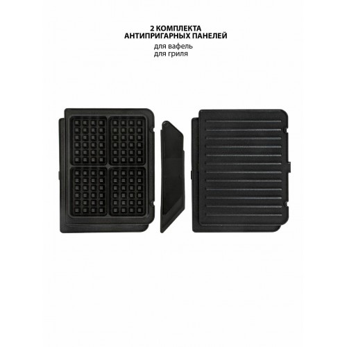 Гриль JVC JK-GR318 (серебристый/черный) 5