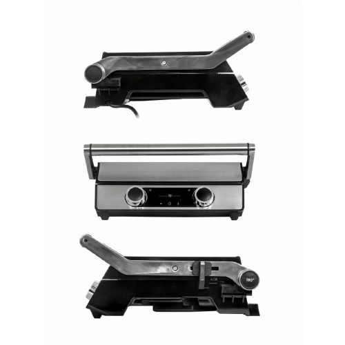 Гриль JVC JK-GR318 (серебристый/черный) 8