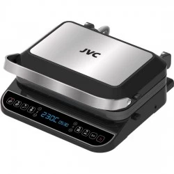 Гриль JVC JK-GR320 (серебристый/черный)