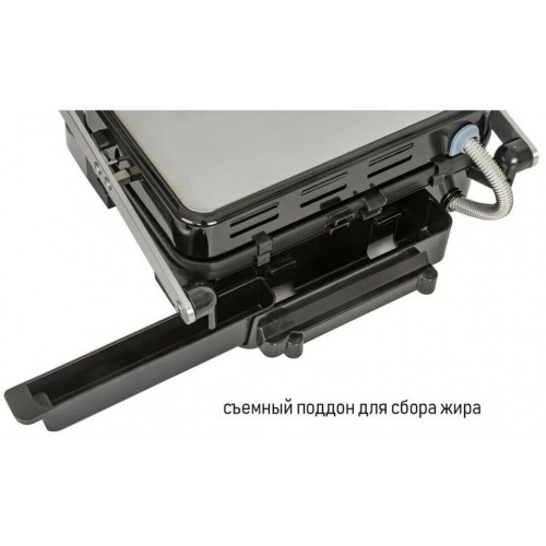 Гриль JVC JK-GR320 (серебристый/черный) 4