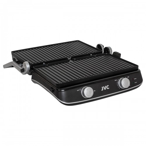 Гриль JVC JK-GR330 (серебристый/черный) 4