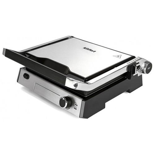 Гриль Kitfort KT-1602 (серебристый/черный) 
