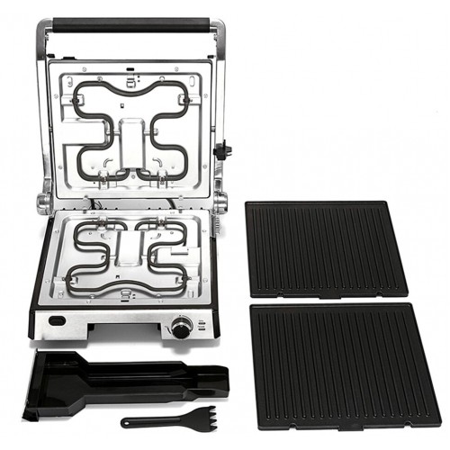 Гриль Kitfort KT-1602 (серебристый/черный) 3