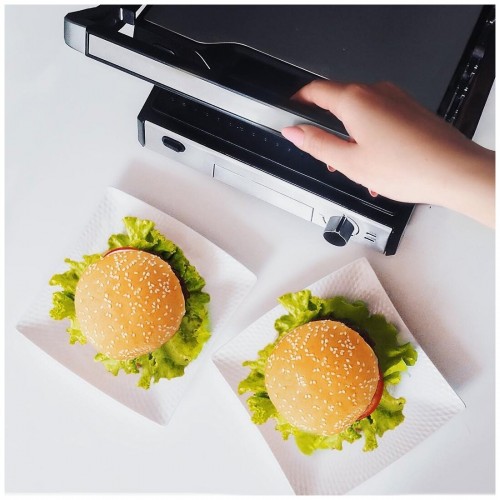 Гриль Kitfort KT-1602 (серебристый/черный) 4