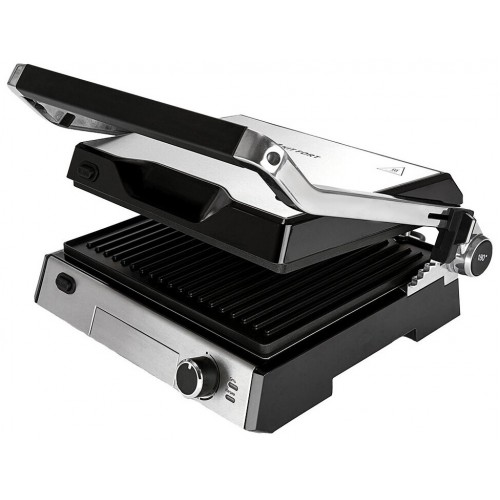 Гриль Kitfort KT-1602 (серебристый/черный) 5