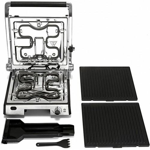 Гриль Kitfort KT-1602 (серебристый/черный) 6