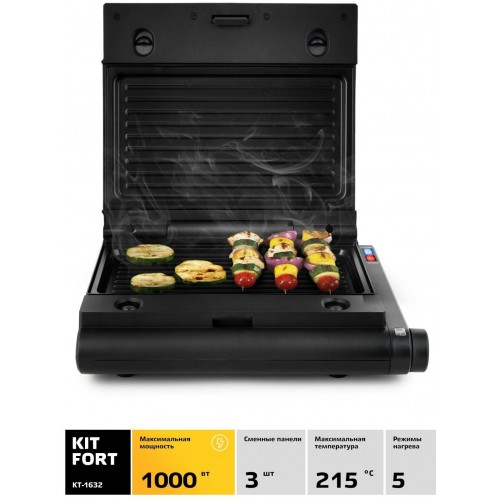 Гриль Kitfort КТ-1632 (черный) 8