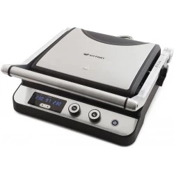 Гриль Kitfort КТ-1636 (серебристый/черный)