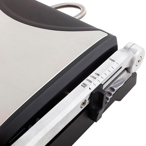 Гриль Kitfort КТ-1636 (серебристый/черный) 8