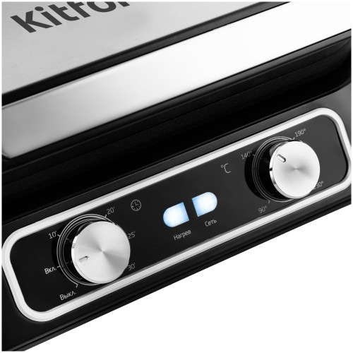 Гриль Kitfort КТ-1652 (черный/серебристый) 2