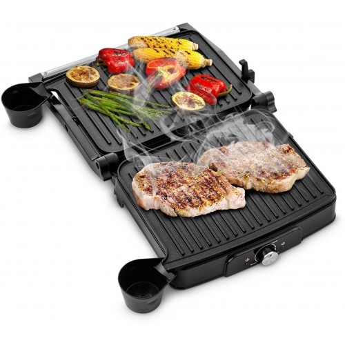 Гриль Kitfort KT-1655 (черный/серебристый) 9