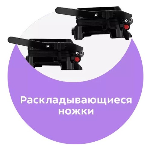 Гриль Kitfort КТ-1659 (черный/серебристый) 8