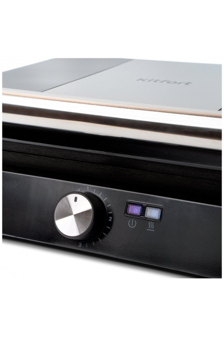 Гриль Kitfort KT-1662 (черный/серебристый) 5