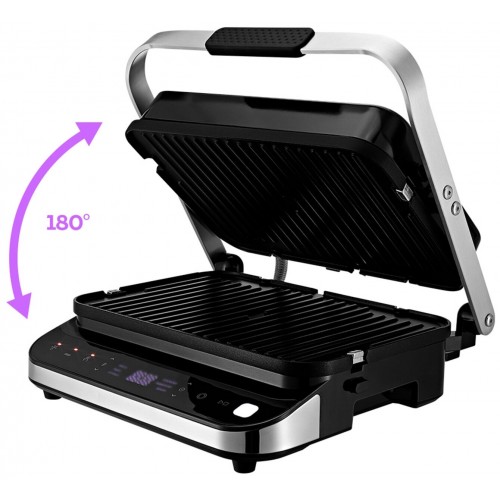Гриль Kitfort КТ-1682 (серебристый/черный) 4