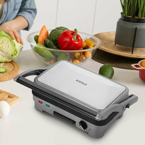 Гриль Kitfort КТ-3621 (серый) 4