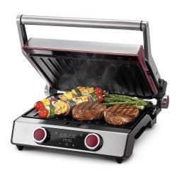 Гриль Kitfort КТ-3631 (серебристый)