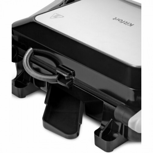 Гриль Kitfort КТ-3633 (серебристый/черный) 6