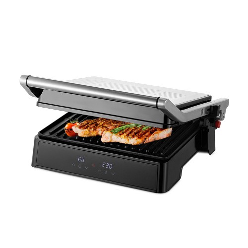 Гриль Kitfort KT-3664 (серебристый/черный) 6