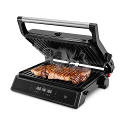 Гриль Kitfort КТ-3682 (серебристый/черный)