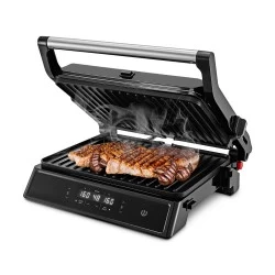 Гриль Kitfort КТ-3682 (серебристый/черный)