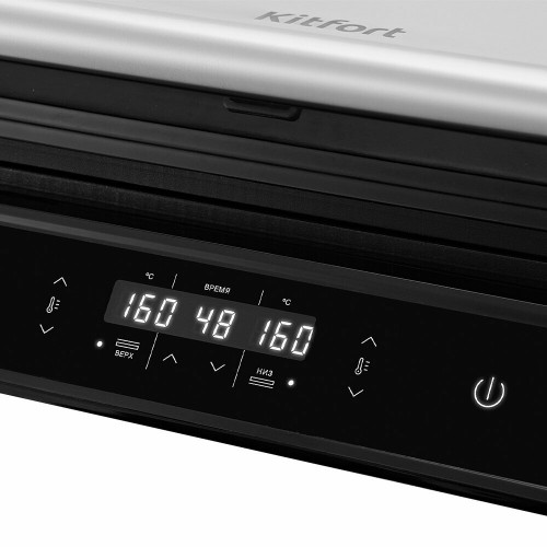 Гриль Kitfort КТ-3682 (серебристый/черный) 2