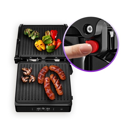 Гриль Kitfort КТ-3682 (серебристый/черный) 3