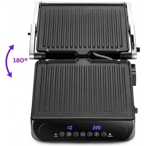 Гриль Kitfort KT-3697 (серебристый/черный) 3