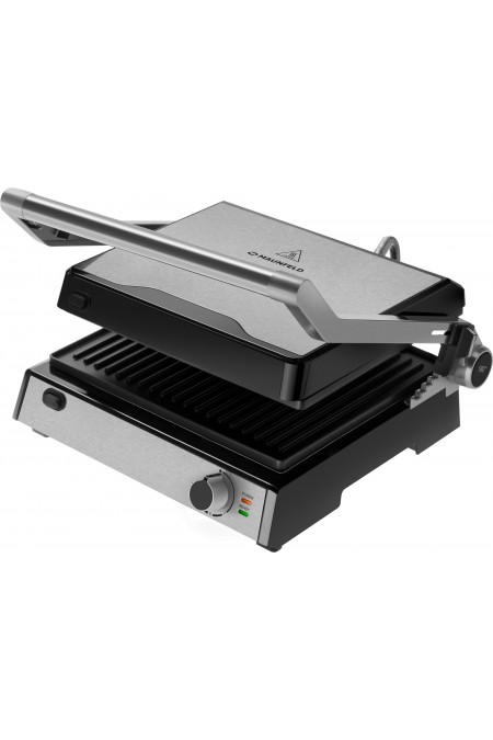 Гриль MAUNFELD MF-1324S (серебристый) 1