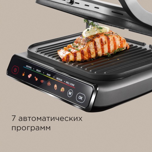 Гриль REDMOND SteakMaster GM300 (серебристый) 2