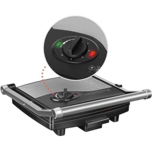 Гриль REDMOND SteakMaster RGM-M800 (черный/серебристый) 1