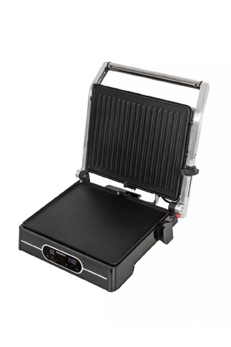 Гриль SUPRA GS-7410 (серебристый) 4