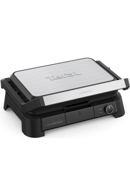 Гриль TEFAL GC520DE0 (черный/серебристый) 