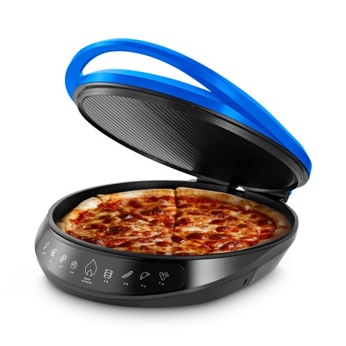 Пиццамейкер Kitfort КТ-3680 (черный/синий) 