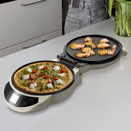 Пиццамейкер Kitfort КТ-4638 (бежевый/черный) 2