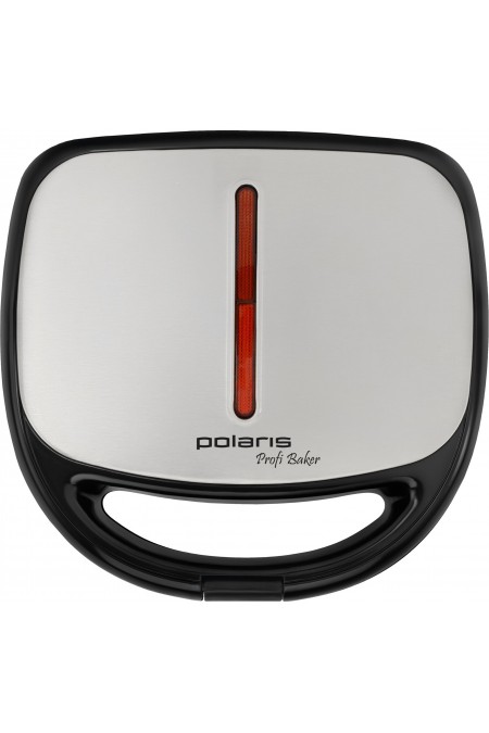Сэндвичница Polaris PST 0103 (серебристый/черный) 