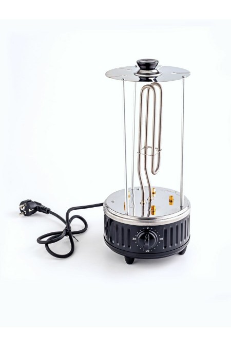 Шашлычница BBK BBQ601T (серебристый/черный) 2