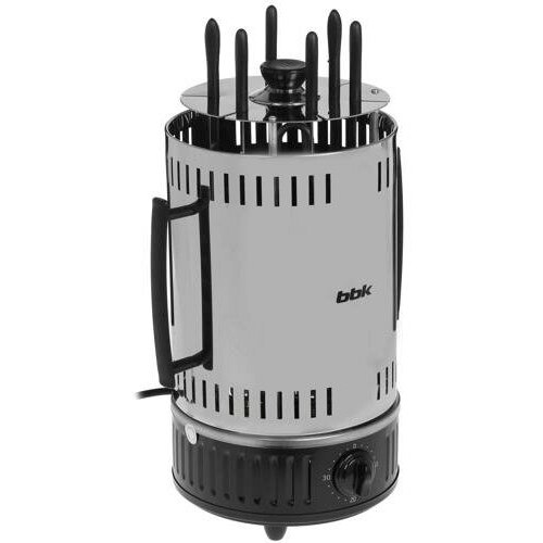 Шашлычница BBK BBQ603T (серебристый/черный) 3