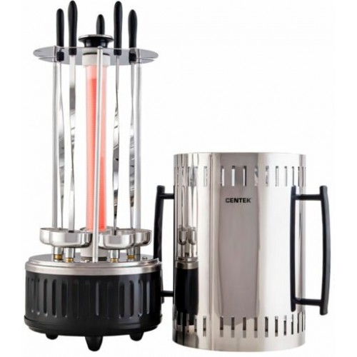 Шашлычница CENTEK CT-1460 (серебристый) 6
