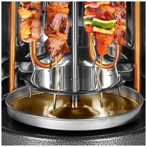 Шашлычница Kitfort KT-1404 (серебристый) 6