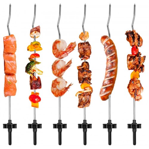 Шашлычница Kitfort KT-1404 (серебристый) 9