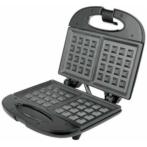 Вафельница CENTEK CT-1447 (черный/серебристый) 6