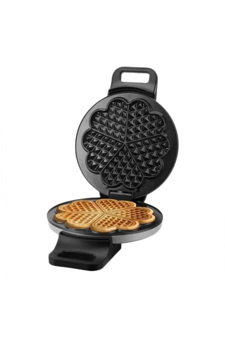 Вафельница CENTEK CT-1449 (серебристый/черный) 