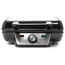 Вафельница Kitfort КТ-1620 (черный/серебристый)