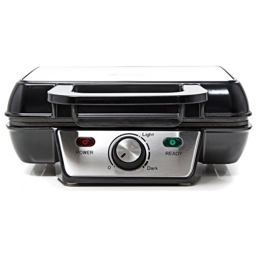 Вафельница Kitfort КТ-1620 (черный/серебристый) 