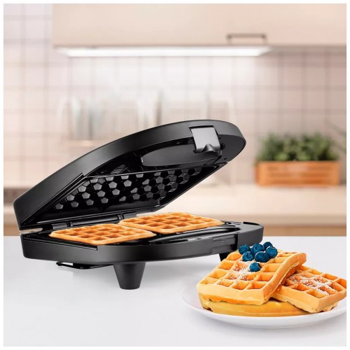 Вафельница Kitfort КТ-1660 (черный/серебристый) 2