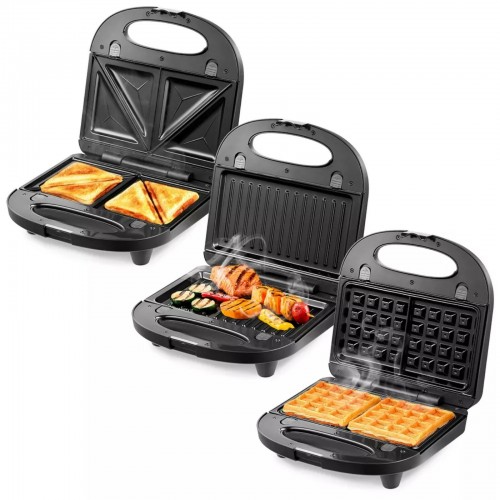 Вафельница Kitfort КТ-1660 (черный/серебристый) 8