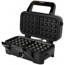 Вафельница Kitfort КТ-1674 (черный/серебристый)