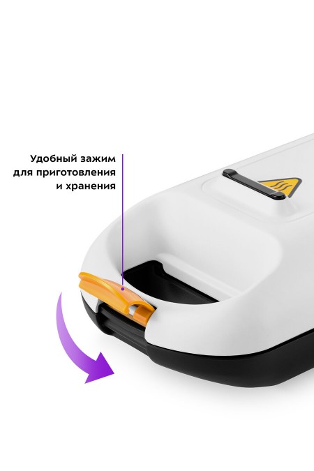 Вафельница Kitfort КТ-1689 (белый) 2