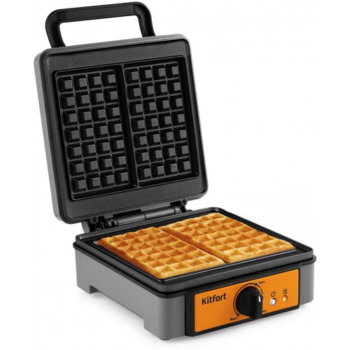 Вафельница Kitfort КТ-1694 (черный) 6