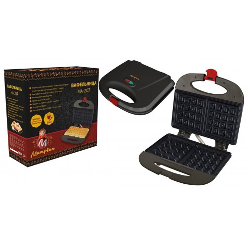Вафельница Матрёна МА-207 (черный) 2